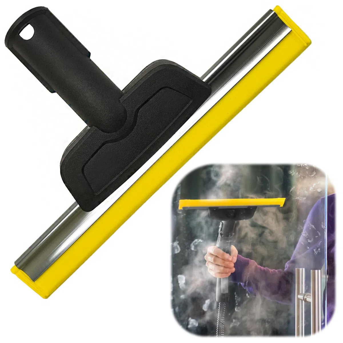 Boquilla de ventana para limpiador de vapor Karcher, boquilla de ventana, accesorio de repuesto para Kärcher SC1/SC2/SC3/SC4/SC5/SC7/CTK10/CTK20