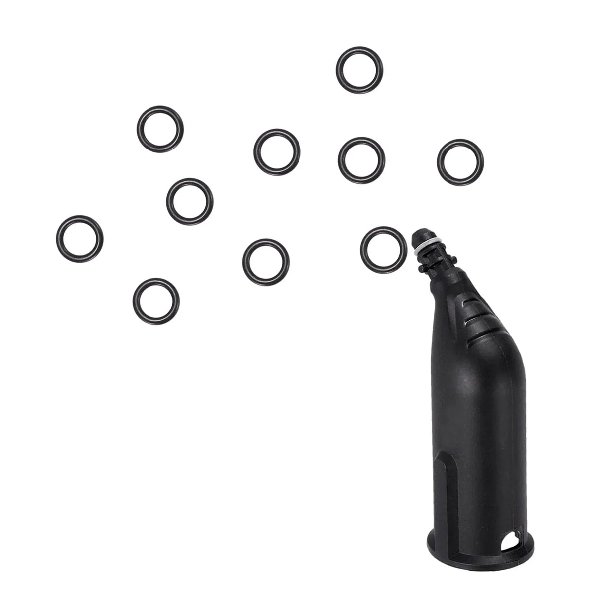 10 anillos de sellado de goma para Karcher SC2 SC3 SC4 SC5 CT10 piezas de limpiador de vapor (negro)
