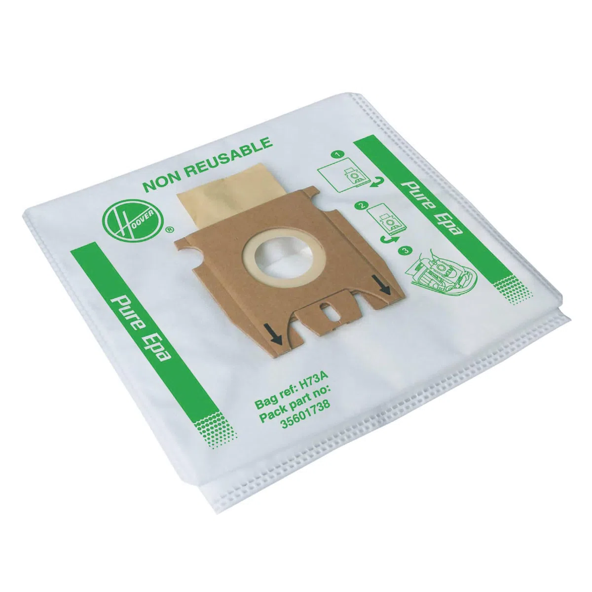 Hoover Disposal Bags Original 35601738 H73A-Athos - Bolsas Desechables