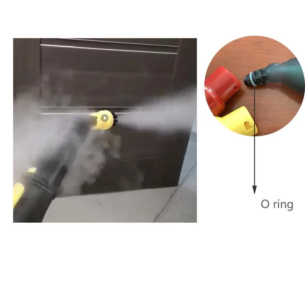10 anillos de sellado de goma para Karcher SC2 SC3 SC4 SC5 CT10 piezas de limpiador de vapor (negro)
