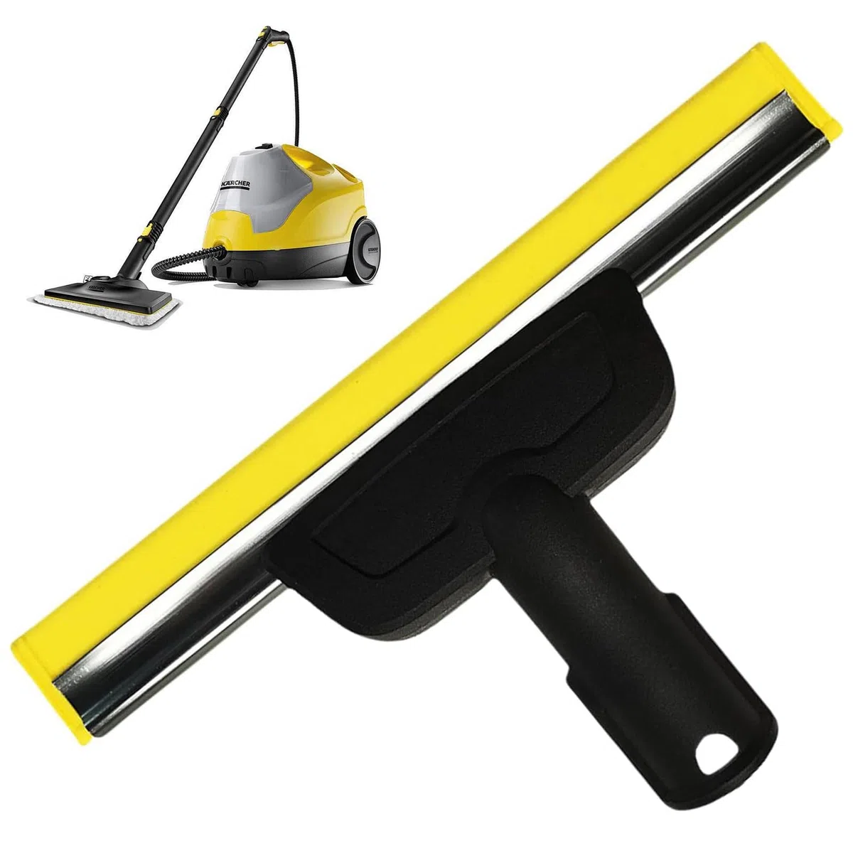 Boquilla de ventana para limpiador de vapor Karcher, accesorio compatible con limpiador de vapor SC1, SC2, SC3, SC4, SC5, SC7, limpieza sin rayas de vidrio, ventanas y espejos