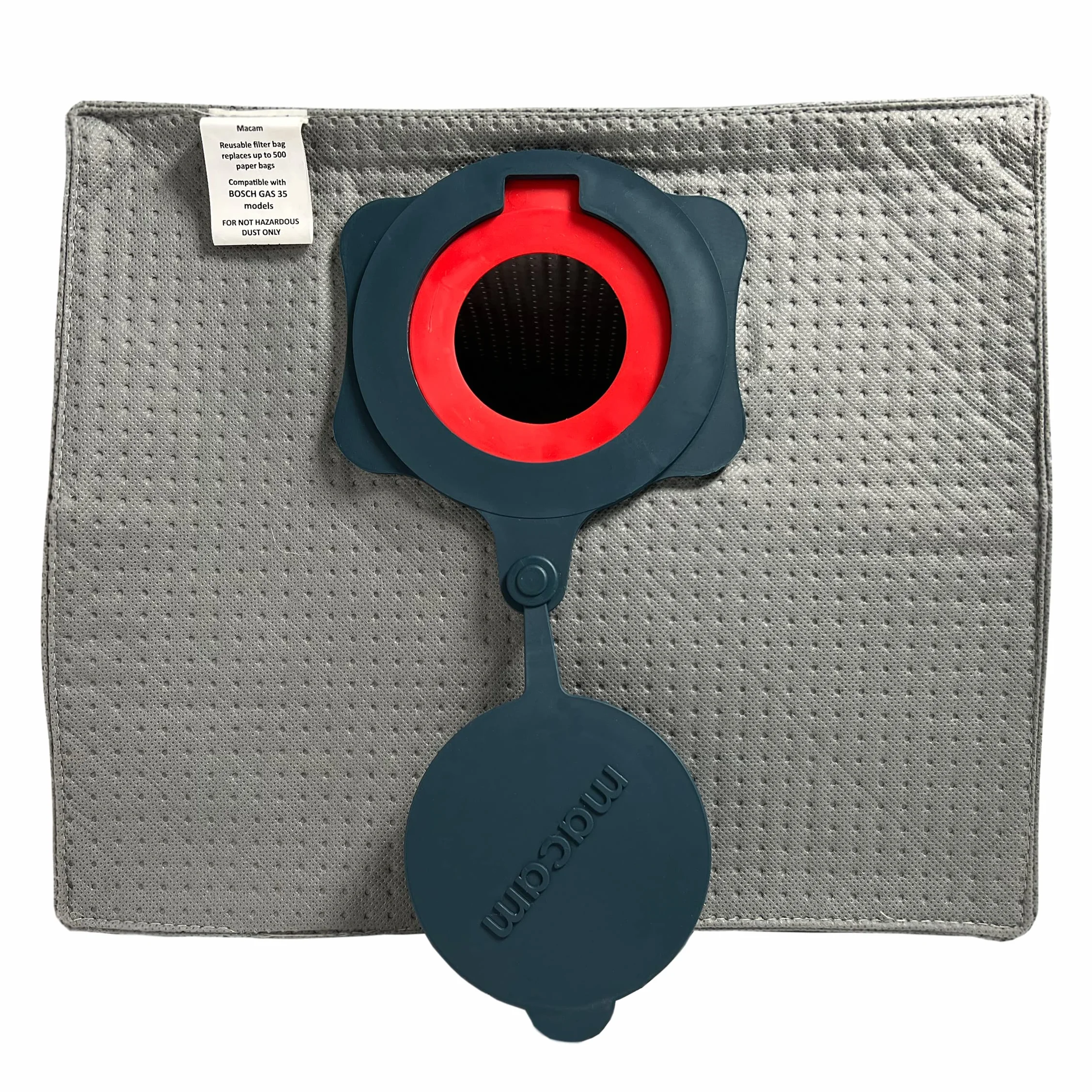 Macam Bolsa para polvo reutilizable compatible con aspiradoras Bosch GAS 35