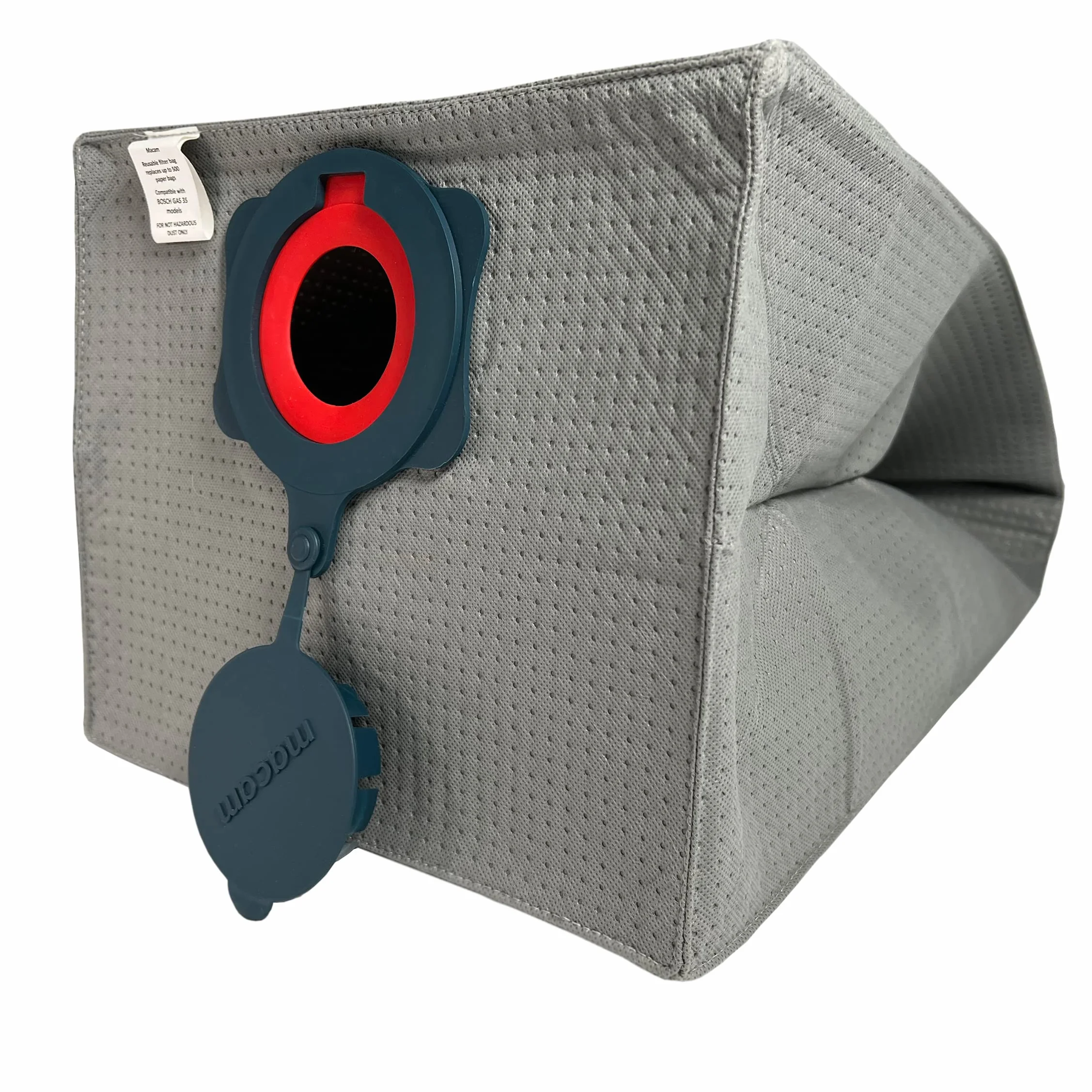 Macam Bolsa para polvo reutilizable compatible con aspiradoras Bosch GAS 35