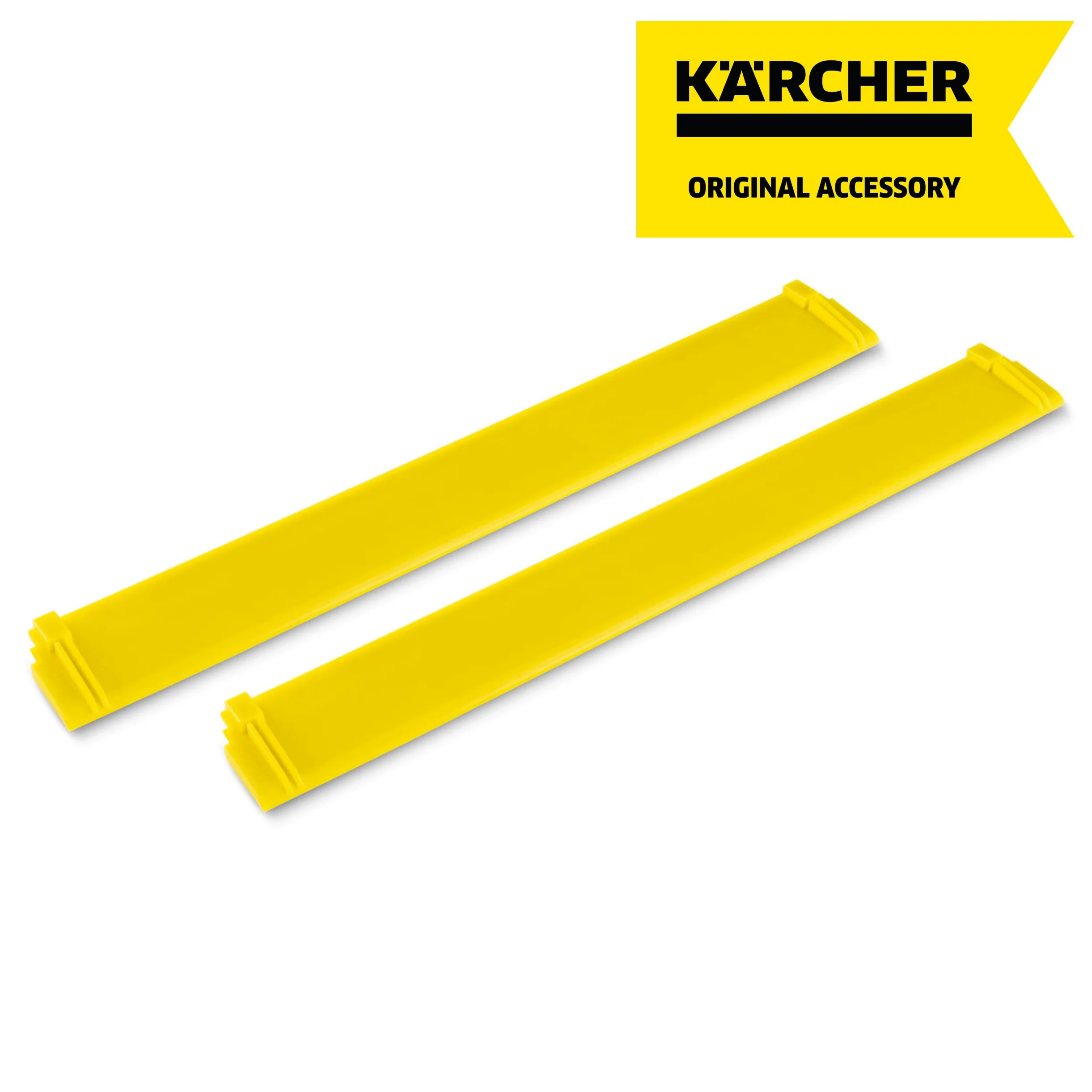 Kärcher Labios de secado para la limpiadora de cristales WV 6, 280 mm, 2 unidades